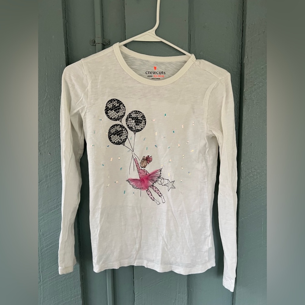 J Crew girls 12-14 shirt
